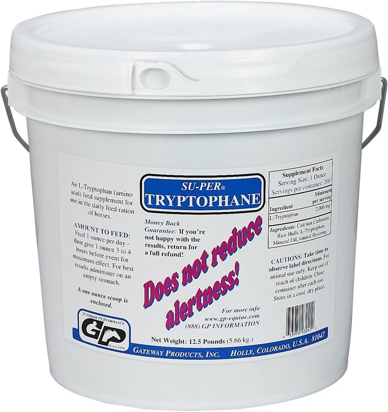 SU-PER Tryptophane (Calming Support for Horses) - 12.5 pounds